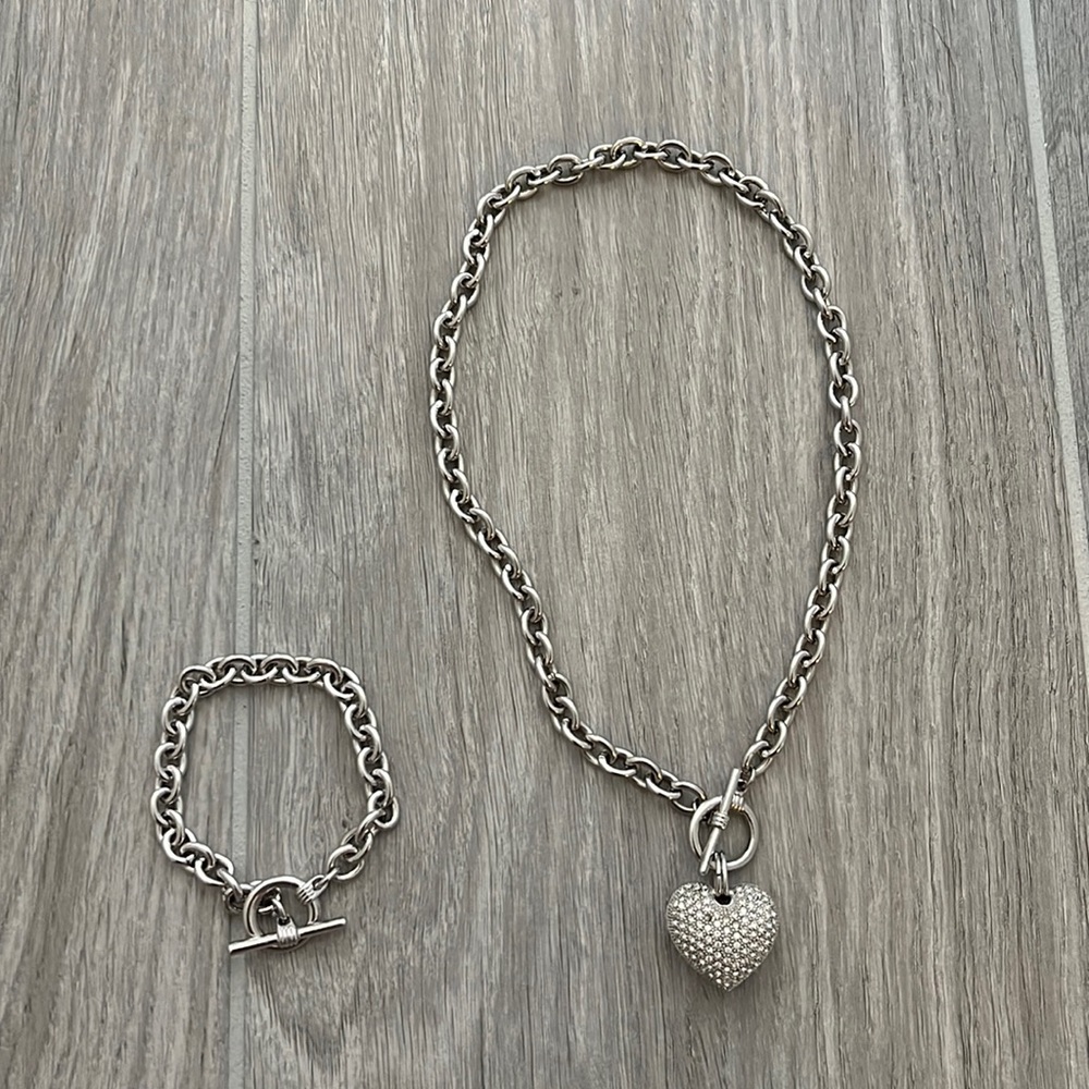 Costume Jewelry Set (Tiffany-like)